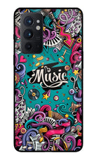 Music Graffiti Oneplus 9RT Glass Case