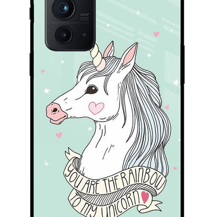 Unicorn Wallpaper Oneplus 9RT Glass Case