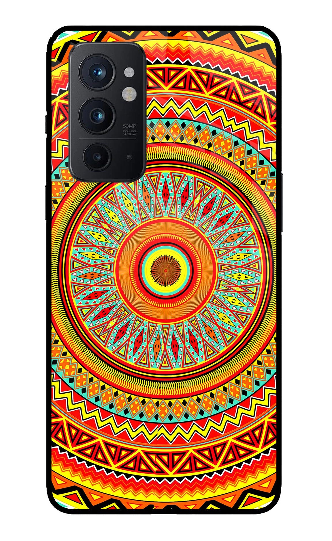 Mandala Pattern Oneplus 9RT Glass Case