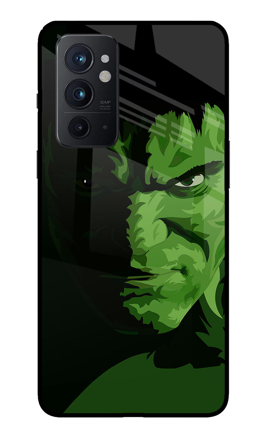 HULK Oneplus 9RT Back Cover, Glass case