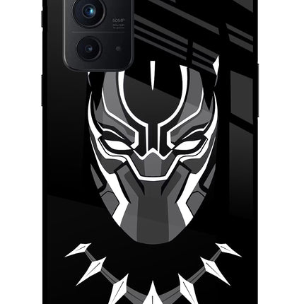 Black Panther Oneplus 9RT Glass Case