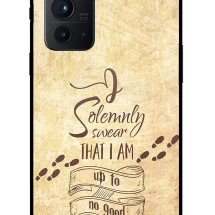 I Solemnly swear that i up to no good Oneplus 9RT Glass Case