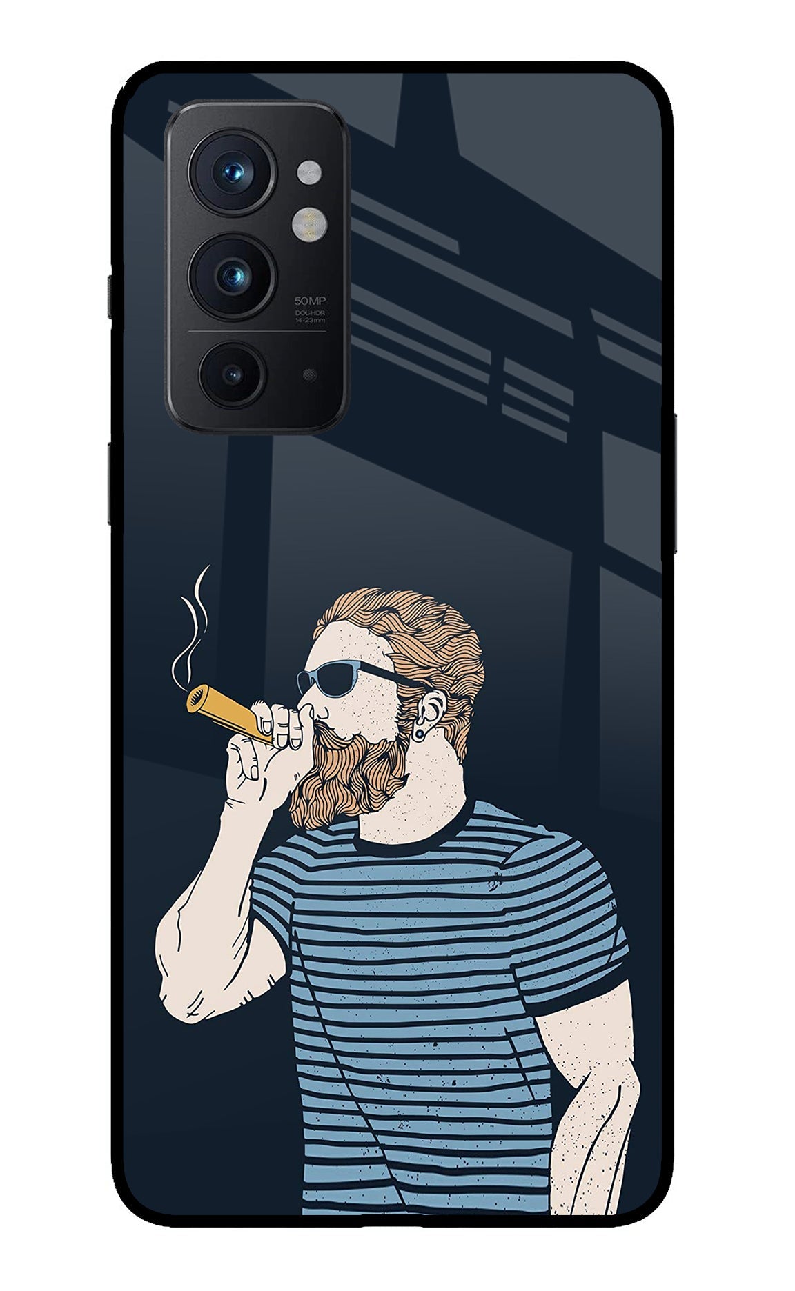 Smoking Oneplus 9RT Glass Case