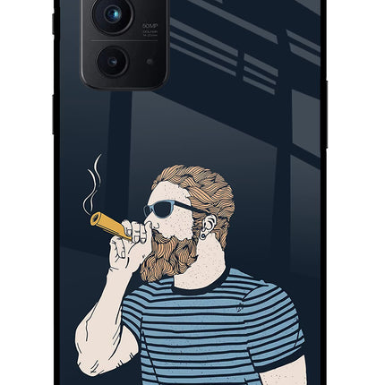 Smoking Oneplus 9RT Glass Case