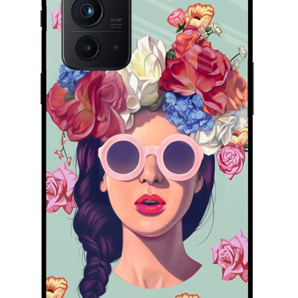 Pretty Girl Oneplus 9RT Glass Case