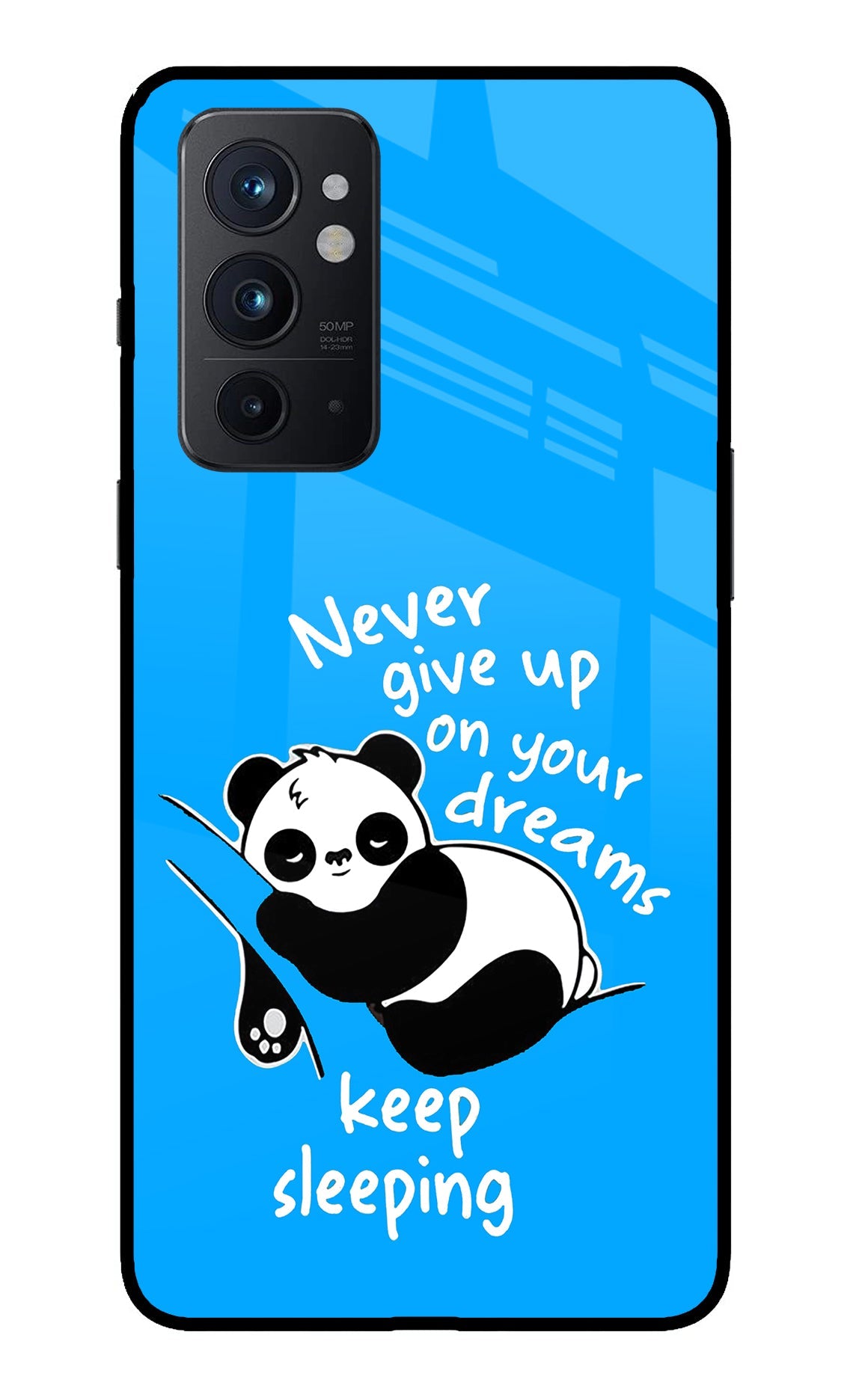 Keep Sleeping Oneplus 9RT Glass Case