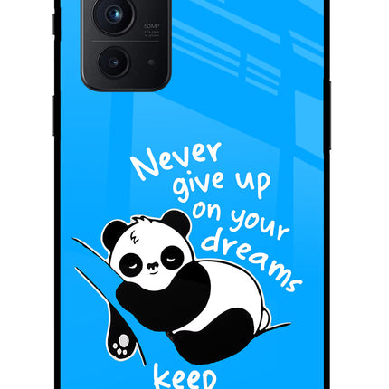 Keep Sleeping Oneplus 9RT Glass Case