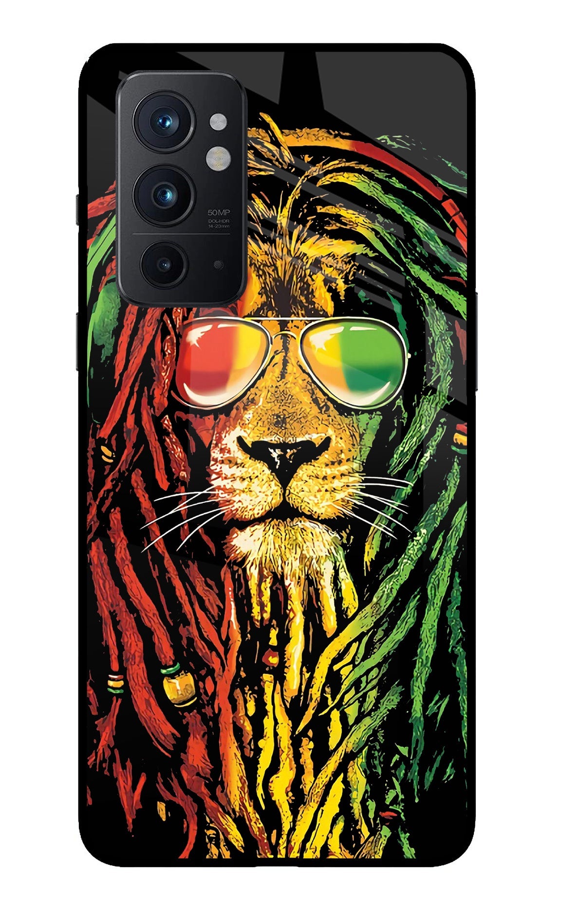 Rasta Lion Oneplus 9RT Back Cover