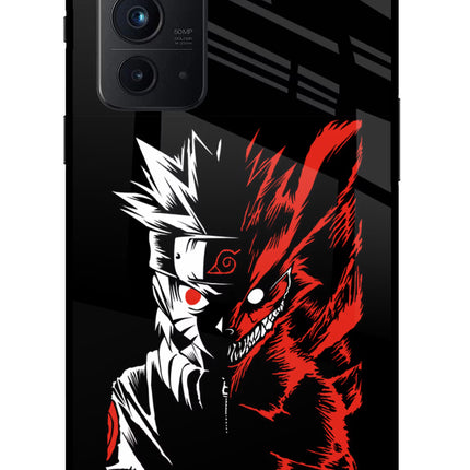 Naruto Two Face Oneplus 9RT Glass Case