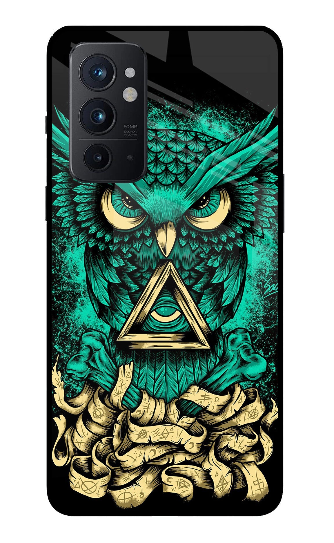 Green Owl Oneplus 9RT Back Cover