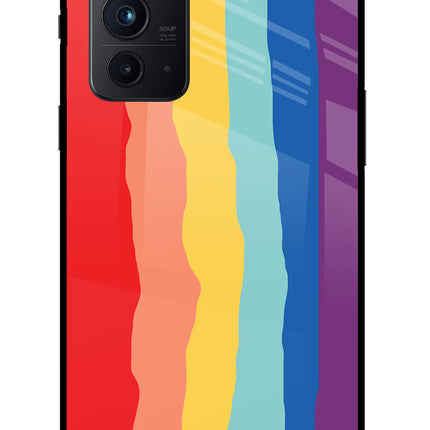 Rainbow Oneplus 9RT Glass Case