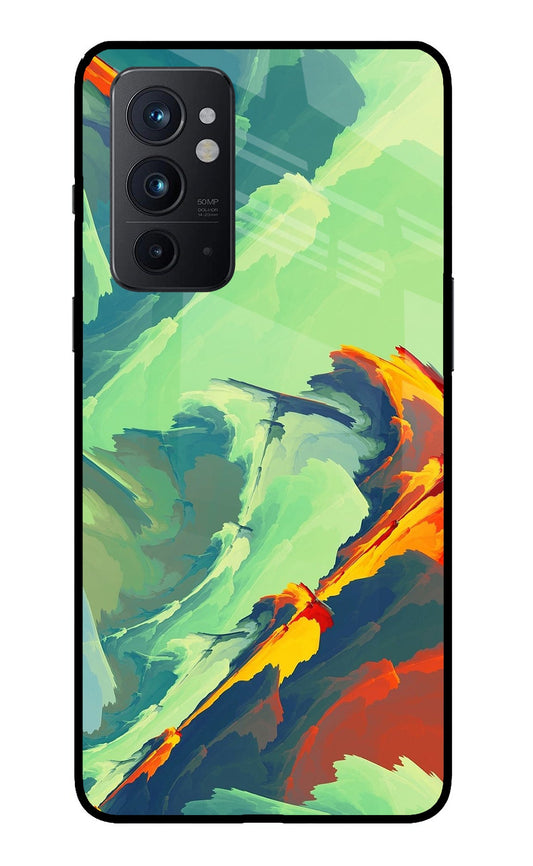 Paint Art Oneplus 9RT Glass Case