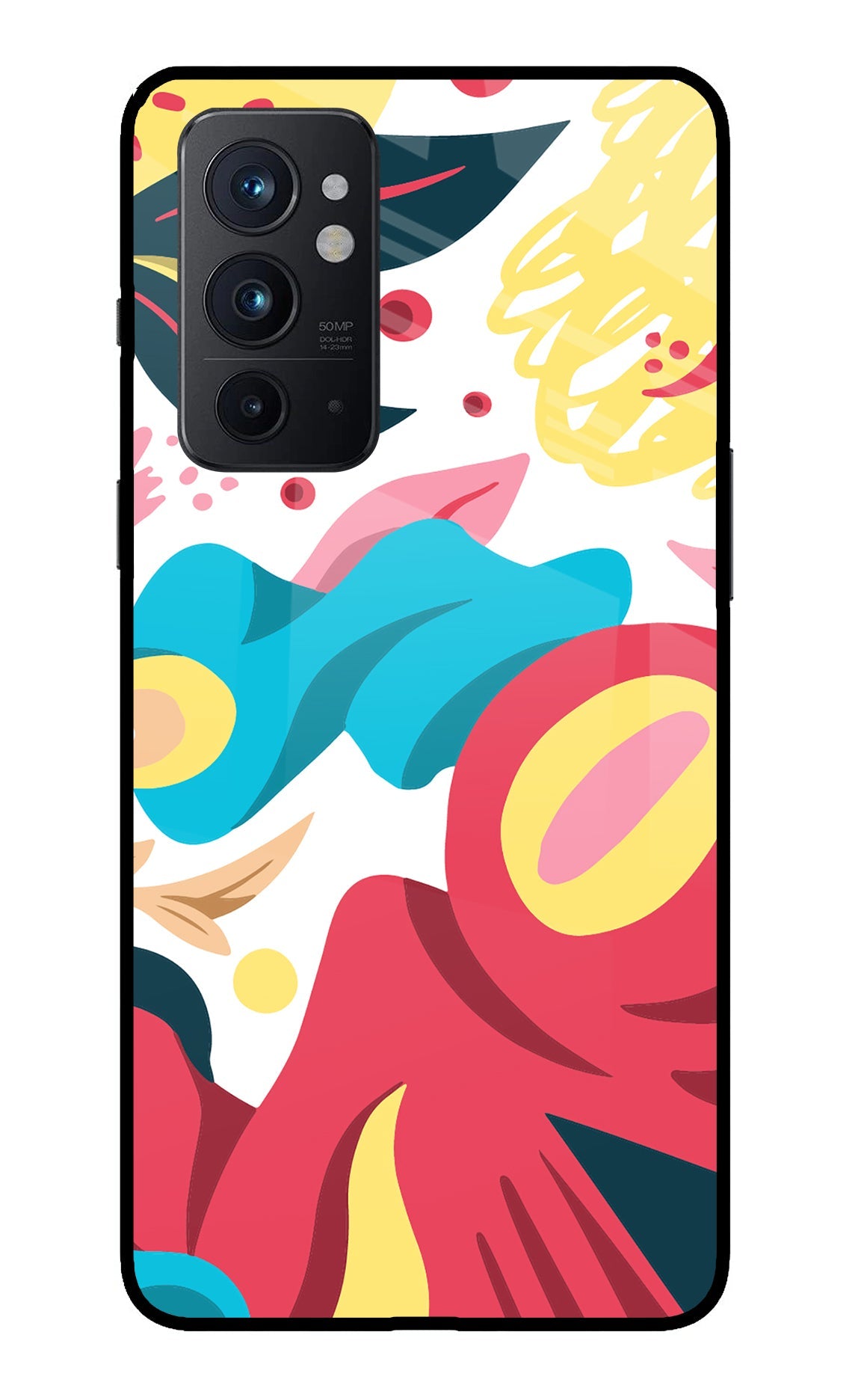 Trippy Art Oneplus 9RT Glass Case