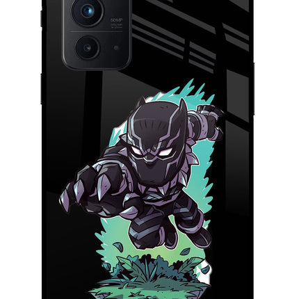 Black Panther Oneplus 9RT Glass Case
