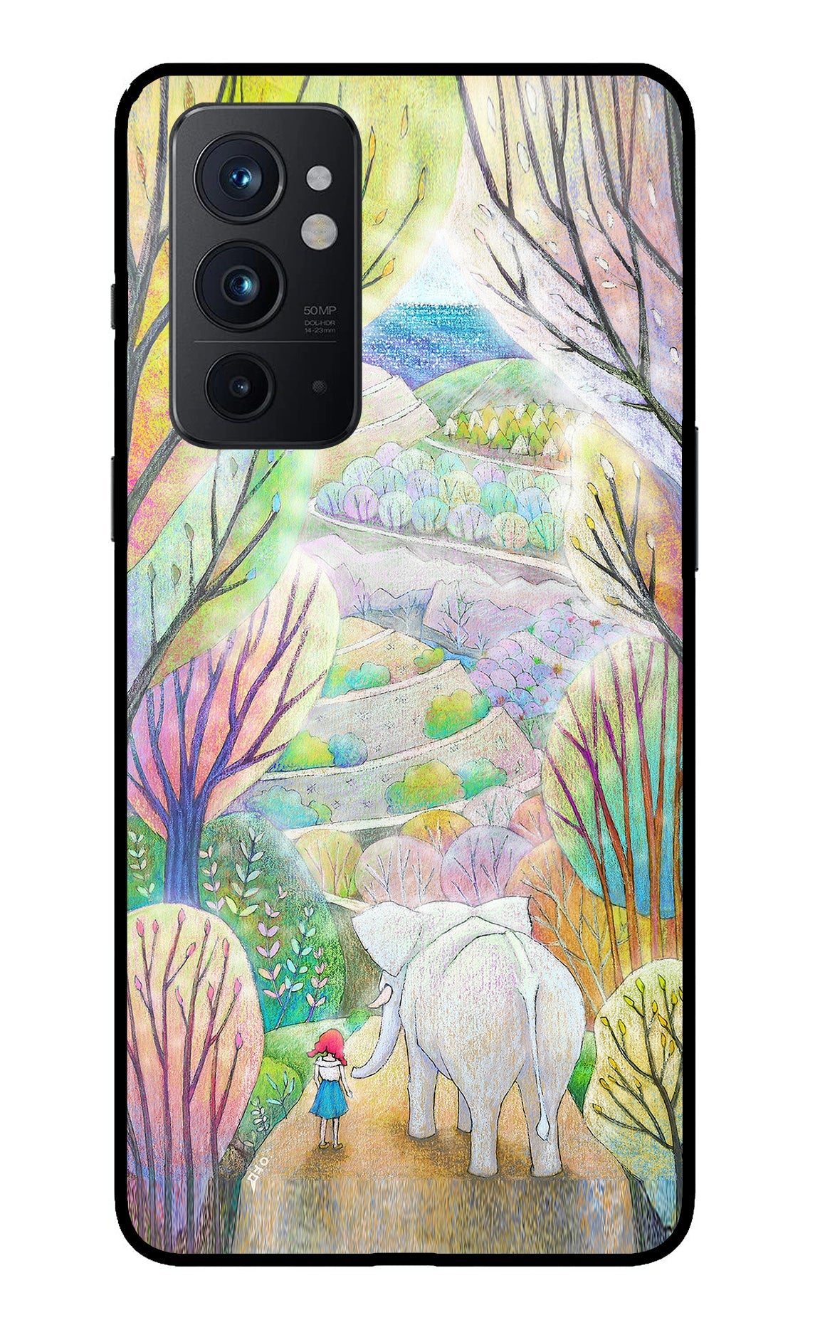 Nature Painting Oneplus 9RT Glass Case