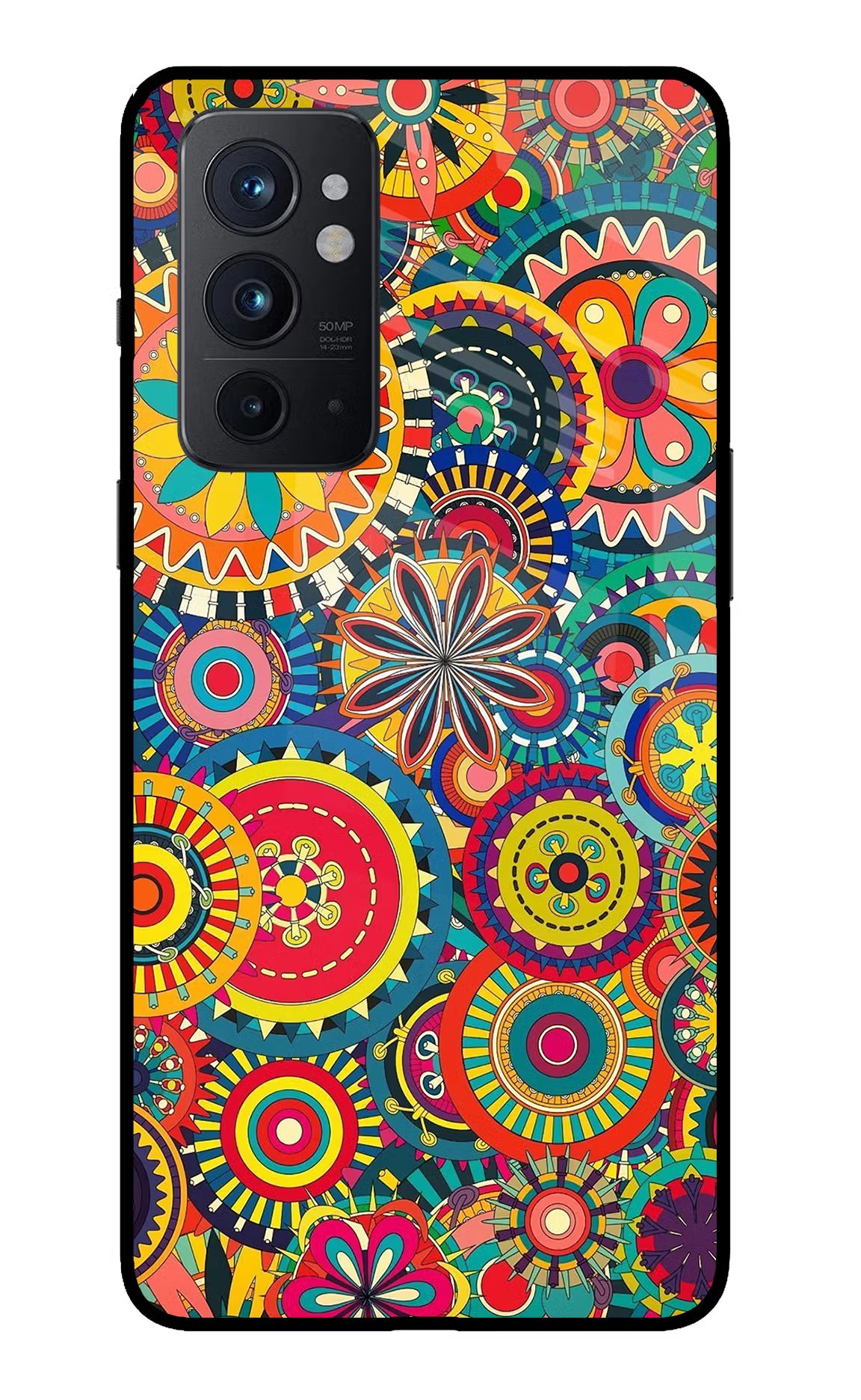 Gol Gol Art Oneplus 9RT Glass Case Back Cover by Casekaro