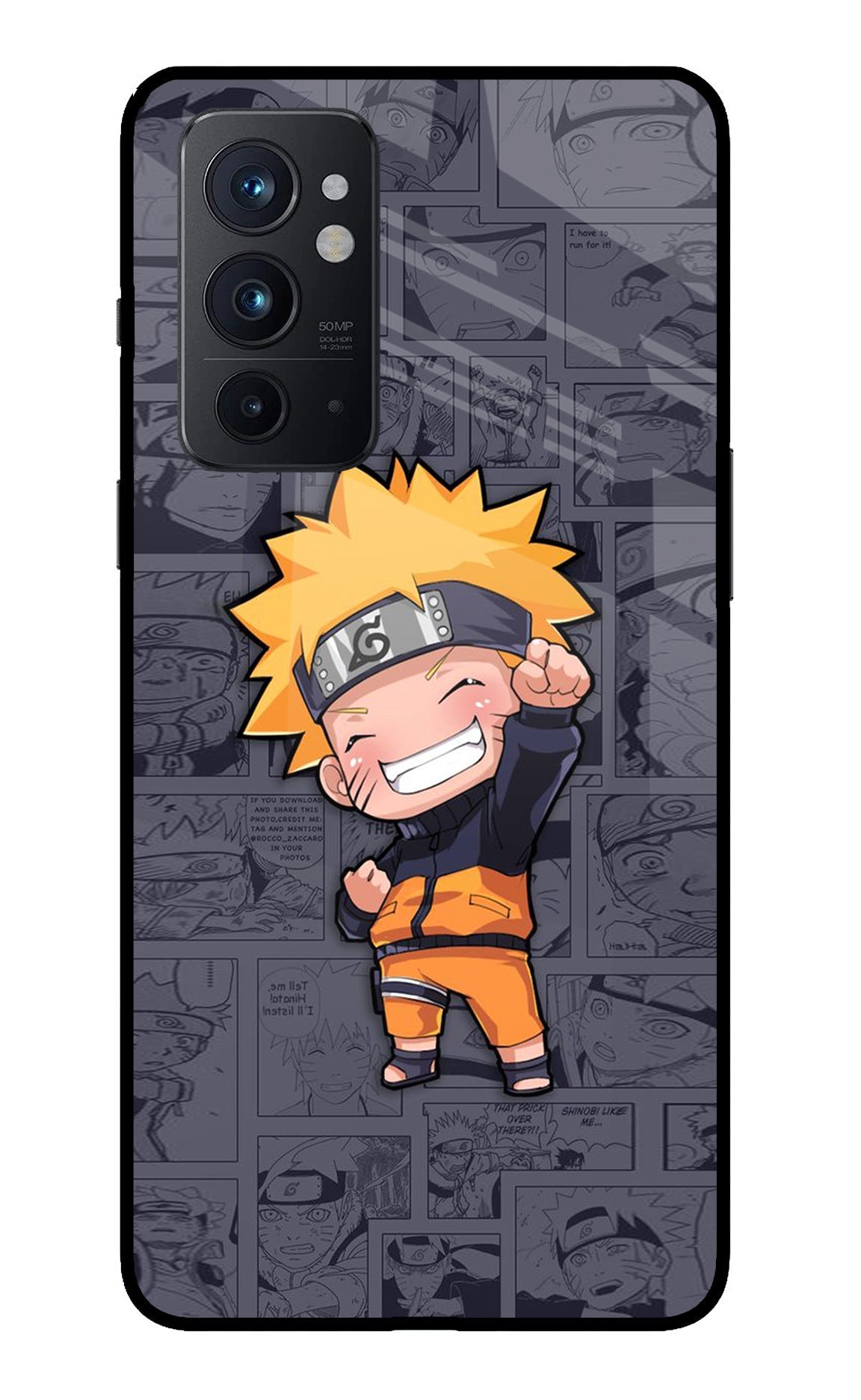 Chota Naruto Oneplus 9RT Glass Case