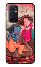 Radhe Krishna Oneplus 9RT Glass Case Back Cover by Casekaro