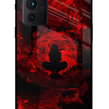 Itachi Uchiha Oneplus 9RT Glass Case