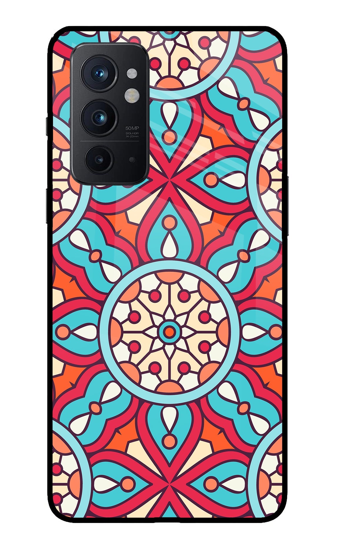 Mandala Geometric Oneplus 9RT Glass Case