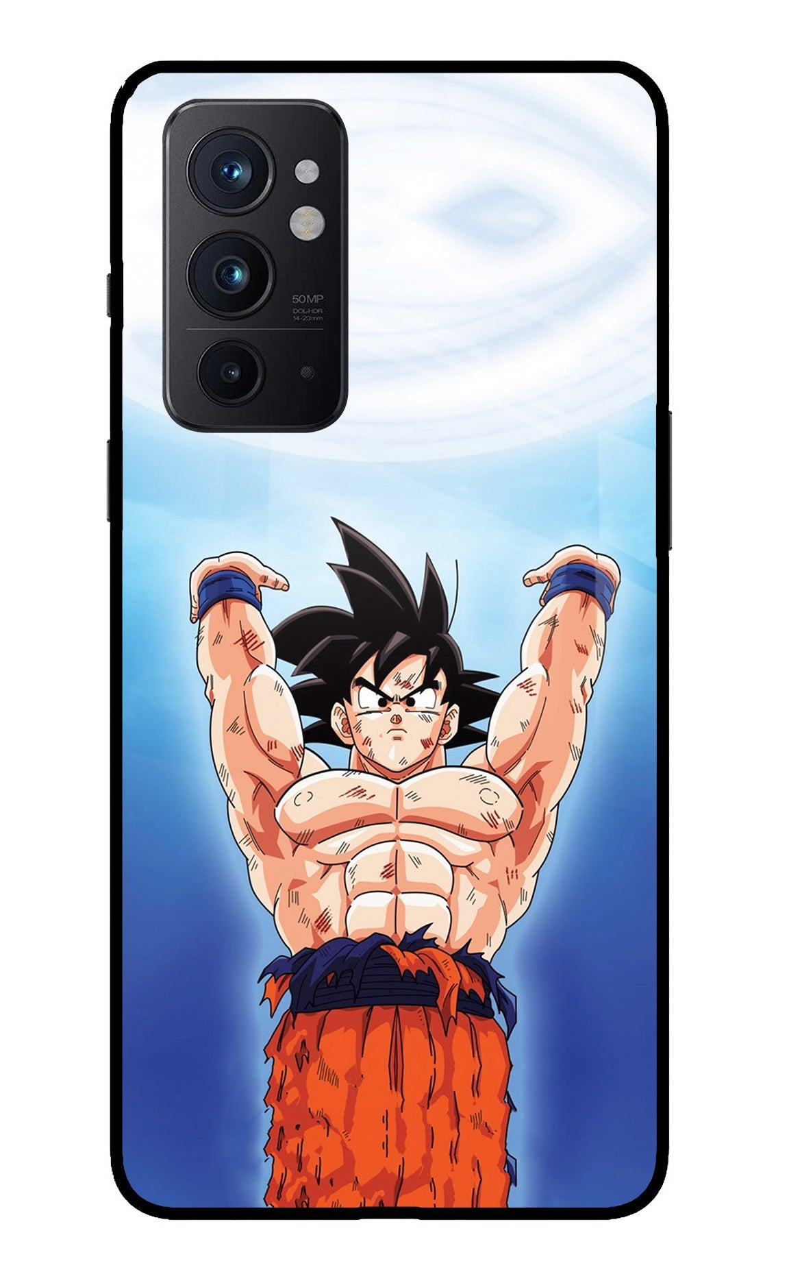 Goku Power Oneplus 9RT Glass Case