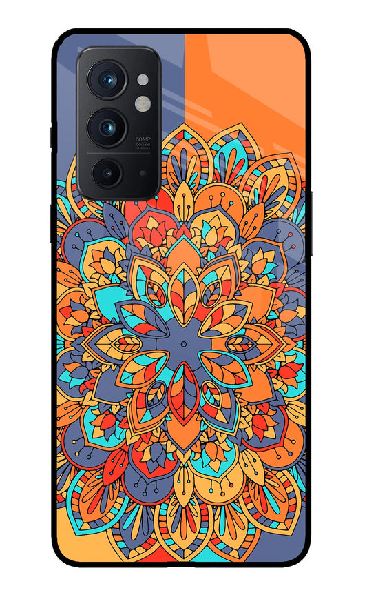 Color Mandala Oneplus 9RT Glass Case