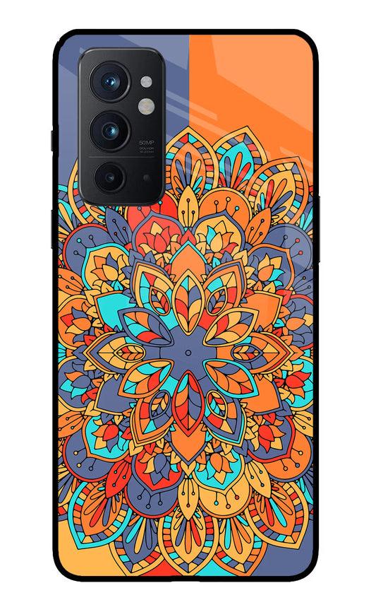 Color Mandala Oneplus 9RT Glass Case