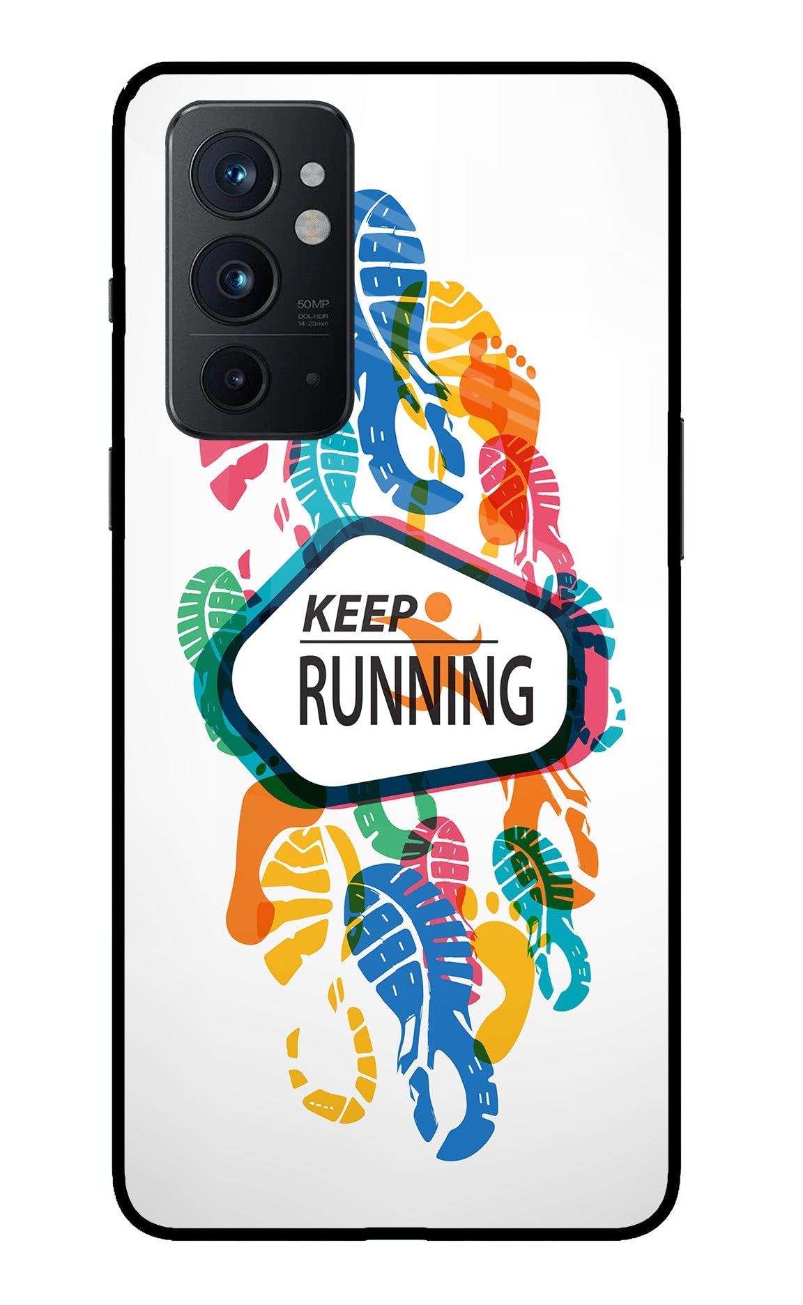 Keep Running Oneplus 9RT Back Cover