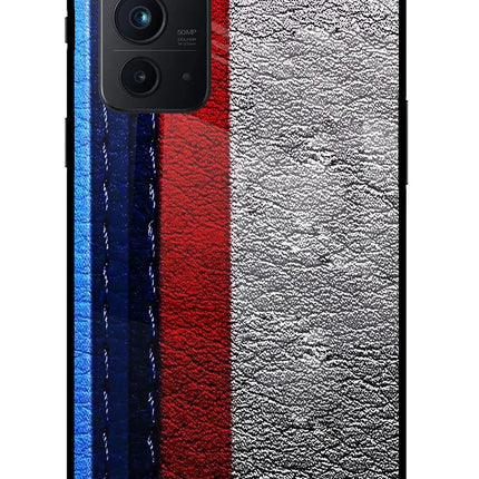BMW Stripes Oneplus 9RT Glass Case