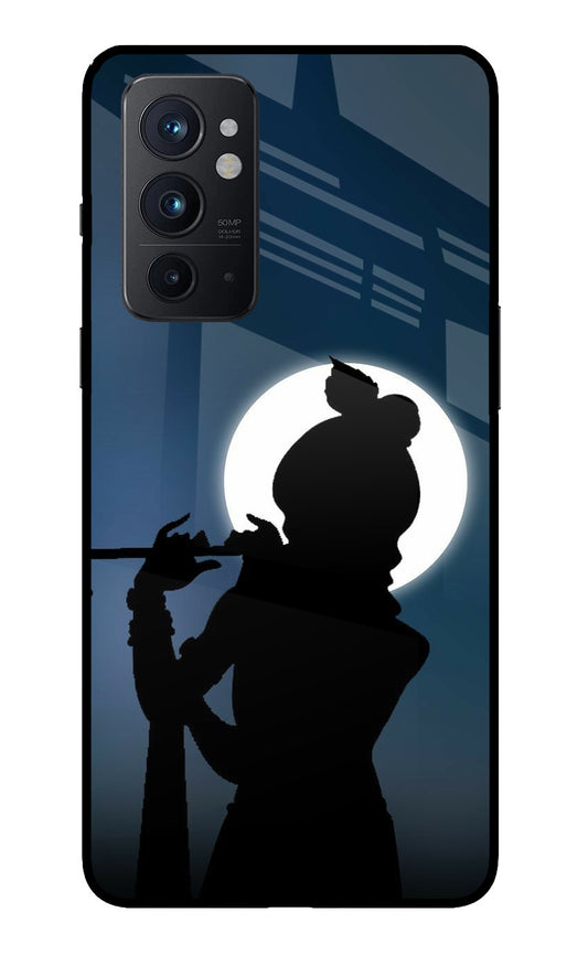 Shri Krishna Silhouette Oneplus 9RT Glass Case