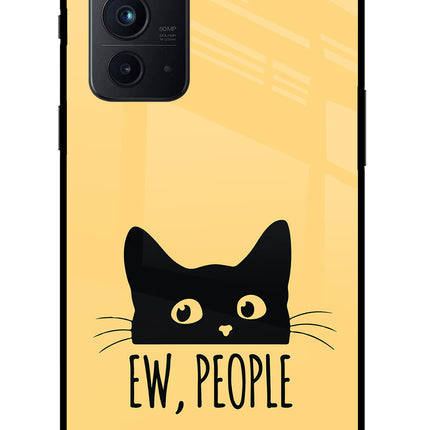 Ew People Catitude Oneplus 9RT Glass Case