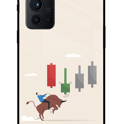 Bull Trading Momentum Oneplus 9RT Glass Case