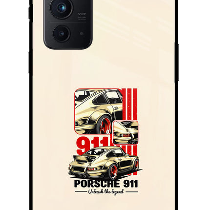 Classic Porsche 911 Oneplus 9RT Glass Case