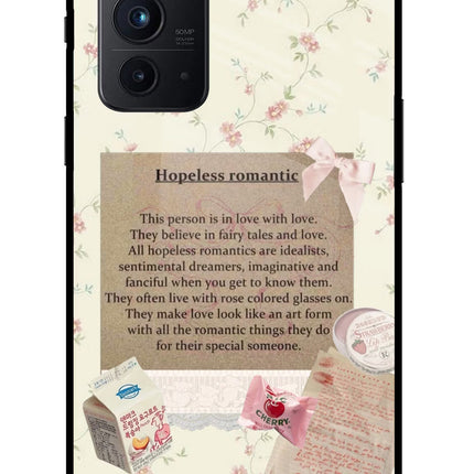 Hopeless Romantic Oneplus 9RT Glass Case