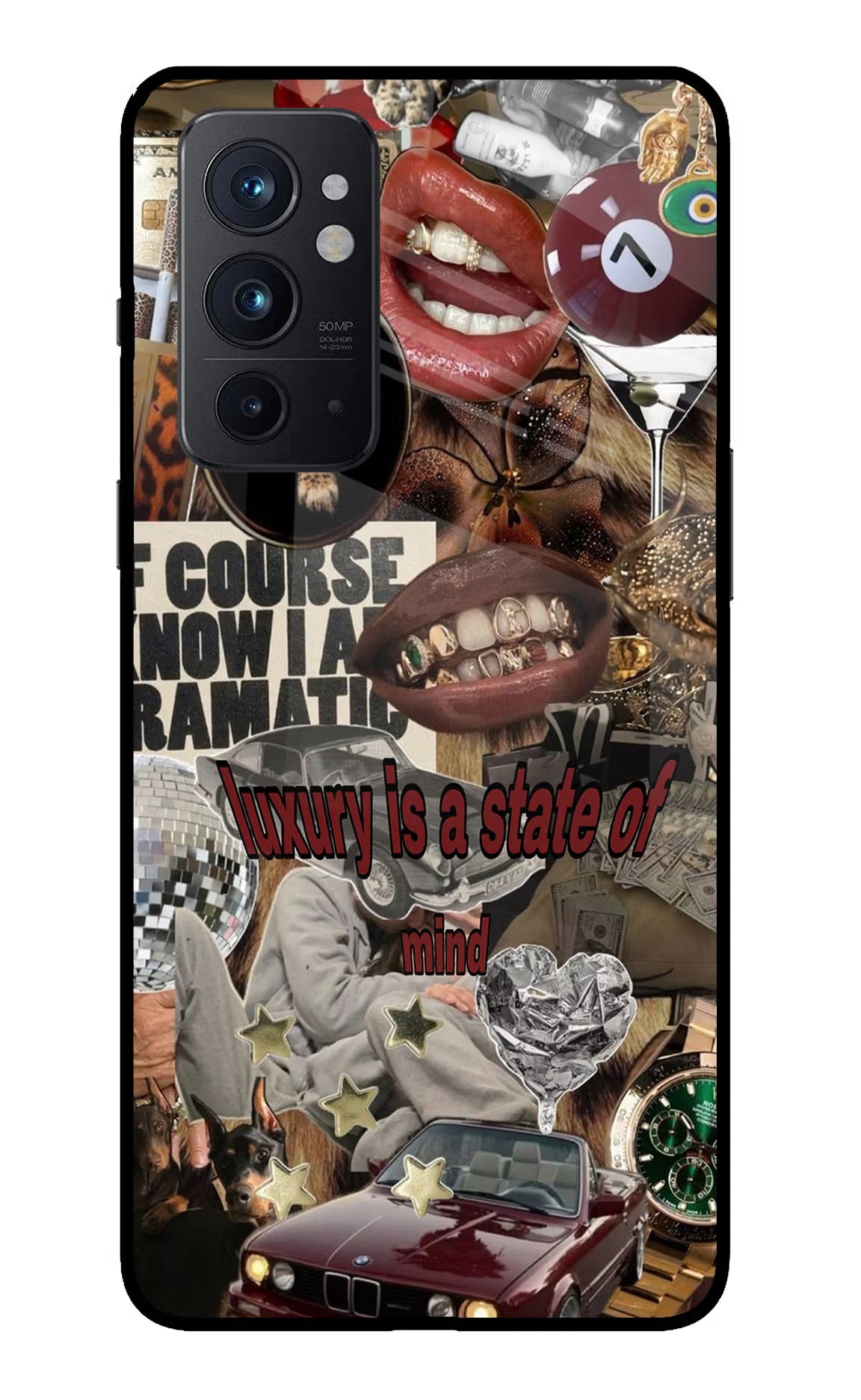 Luxury Oneplus 9RT Glass Case Back Cover by Casekaro