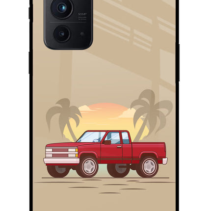 Desert Classic Drive Oneplus 9RT Glass Case