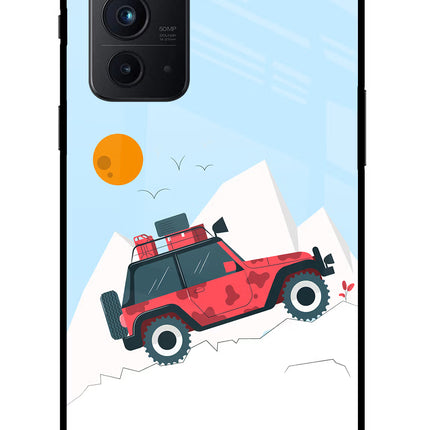 Mountain Trail Beast Oneplus 9RT Glass Case