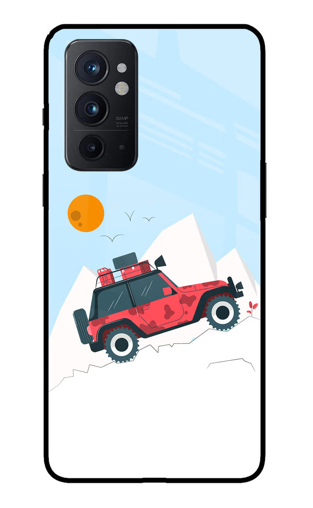 Mountain Trail Beast Oneplus 9RT Glass Case