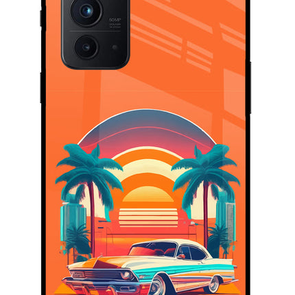 Palm Drive 80s Oneplus 9RT Glass Case