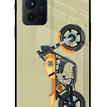 Vertical Speedster Oneplus 9RT Glass Case