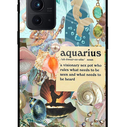 Aquarius Zodiac Oneplus 9RT Glass Case