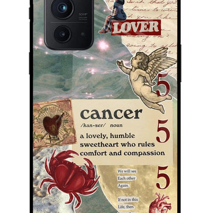 Cancer Zodiac Oneplus 9RT Glass Case