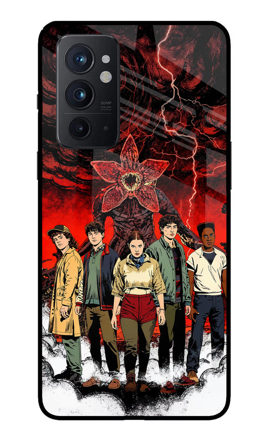 Ordinary Things Characters Oneplus 9RT Glass Case