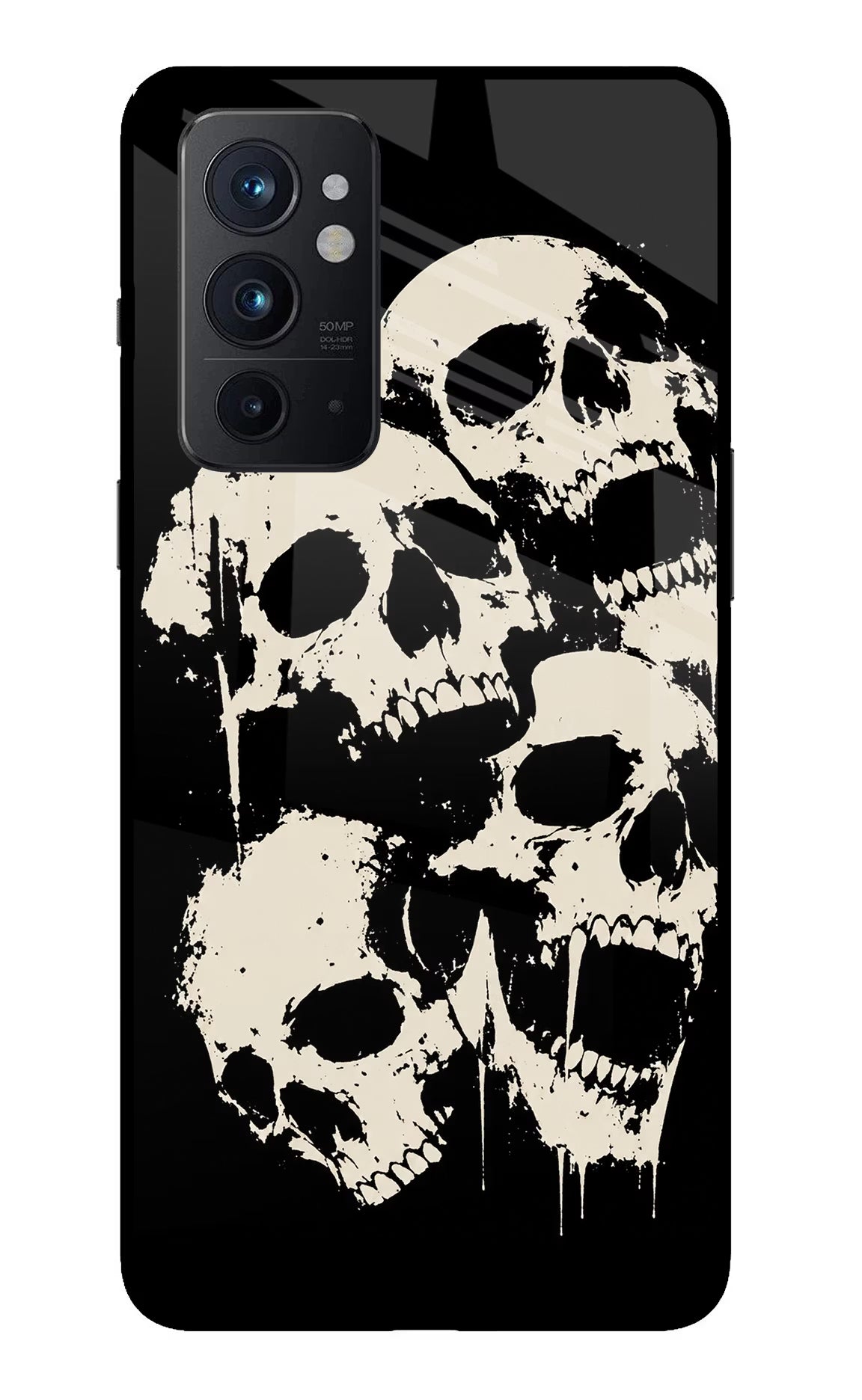 Dead Stack Oneplus 9RT Glass Case Back Cover by Casekaro