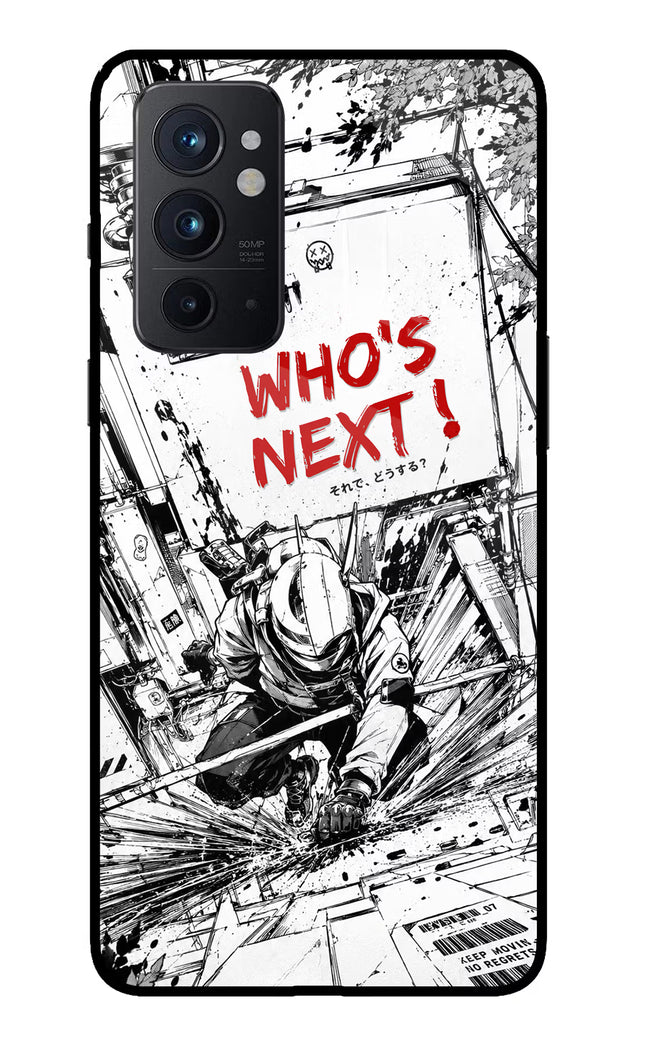 Who's Next Oneplus 9RT Glass Case