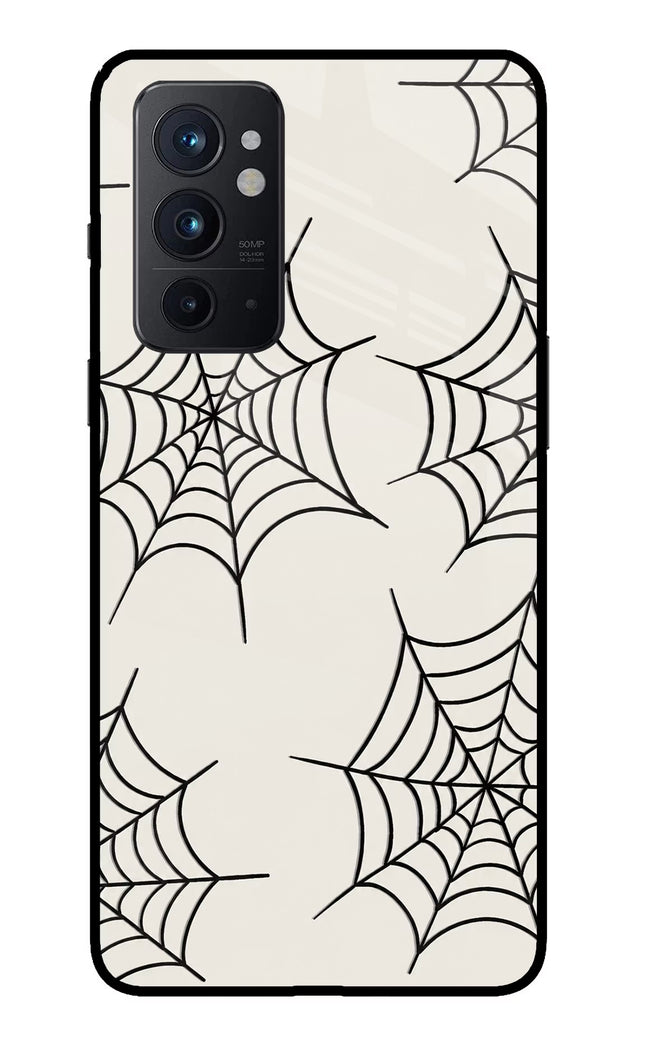 Spider Web Oneplus 9RT Glass Case