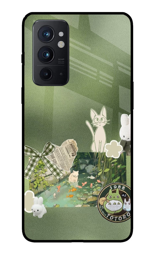 Aesthetic anime Oneplus 9RT Glass Case