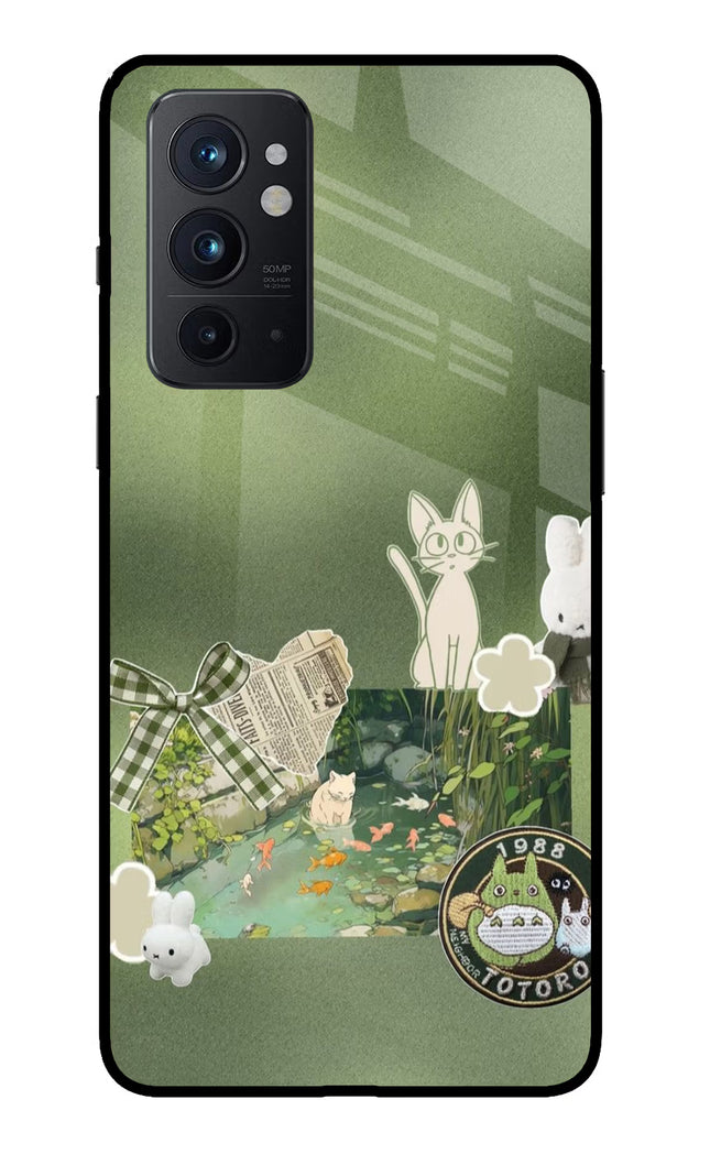 Aesthetic anime Oneplus 9RT Glass Case