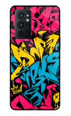 Graffiti Vibe Oneplus 9RT Glass Case