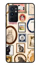 Mirror Cats Oneplus 9RT Glass Case